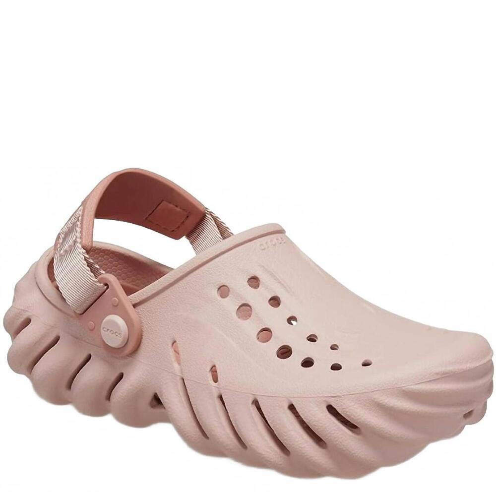NEW CROCS kid's echo clog in pink clay
